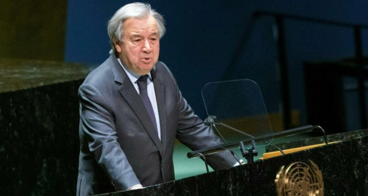 Secretario general de la ONU asegura que la “guerra absurda” en Ucrania es “imposible de ganar”