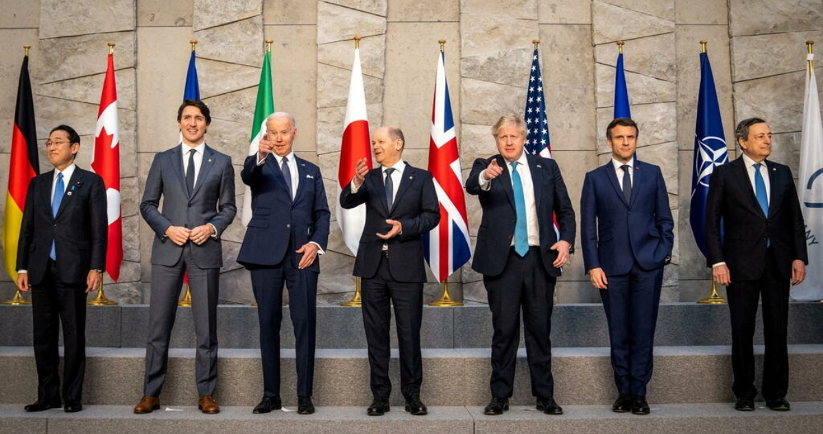 La OTAN “refuerza su unidad” y el G7 amplía nuevas sanciones contra Rusia