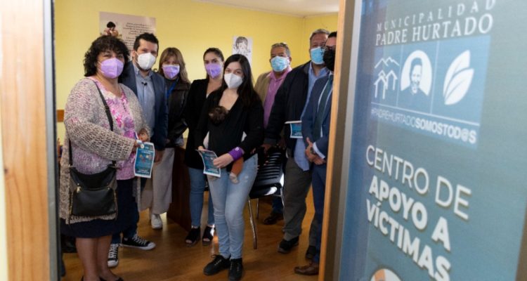 Municipalidad de Padre Hurtado apoyo víctimas VIF
