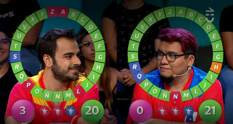 El español Pablo Díaz que perdió ante el chileno Egor Montecinos en Pasapalabra Mundial.