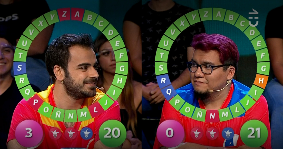 El español Pablo Díaz que perdió ante el chileno Egor Montecinos en Pasapalabra Mundial.
