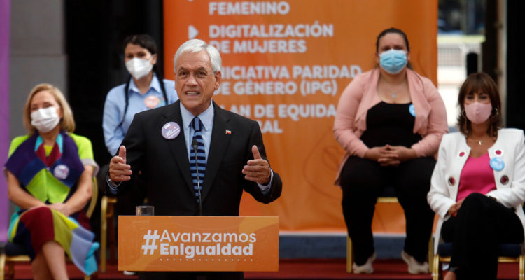 Presidente Piñera: “La causa de la mujer no es una causa de la izquierda sobre la derecha”
