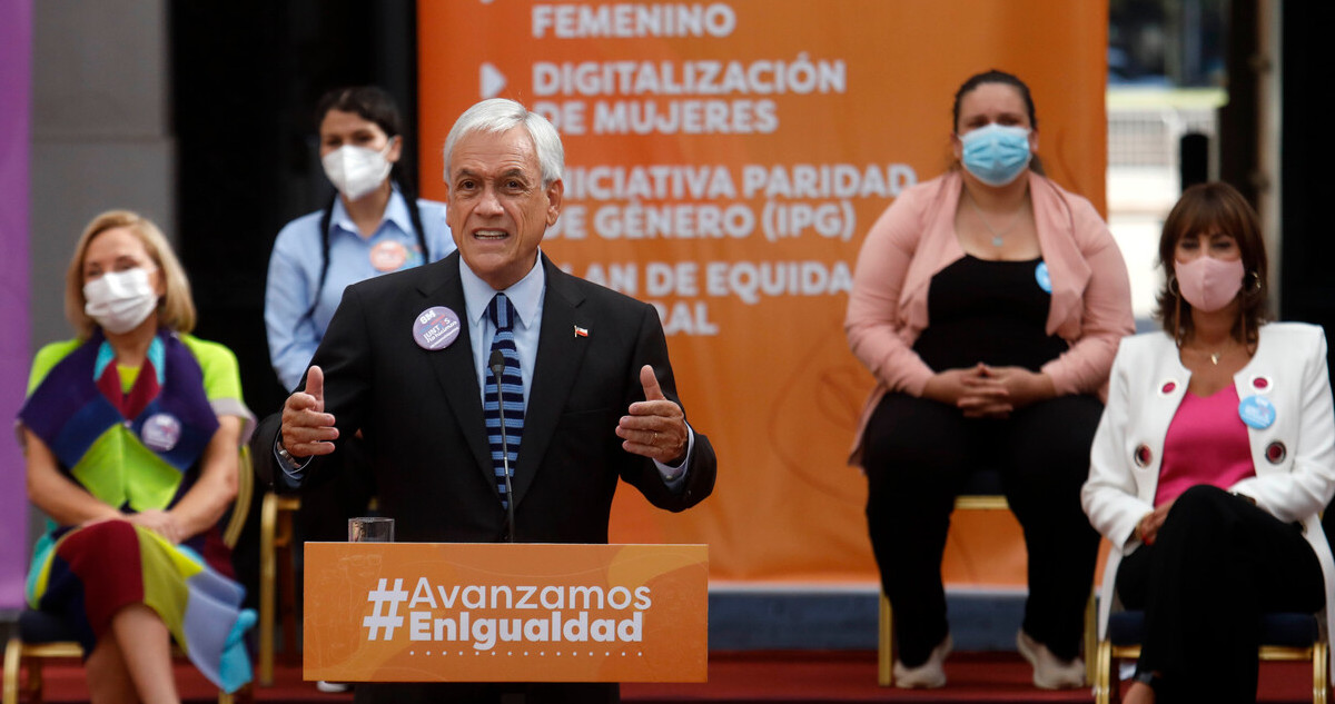 Presidente Piñera: “La causa de la mujer no es una causa de la izquierda sobre la derecha”