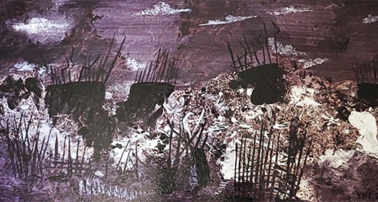 Pintura Naufragio de una calle