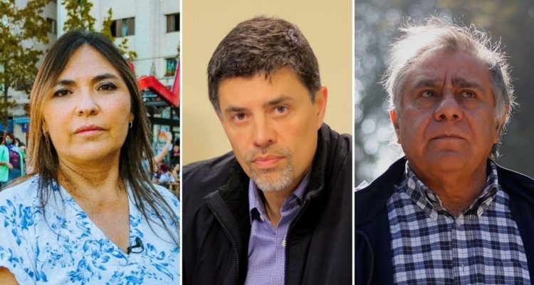 Alejandra Matus, Marcelo Díaz y Juan Andrés Lagos