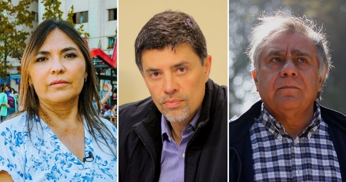 Alejandra Matus, Marcelo Díaz y Juan Andrés Lagos