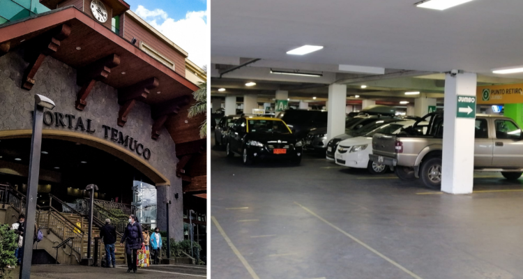 Corte prohíbe cobro de estacionamiento en el Mall Portal Temuco: empresa apeló a la Suprema