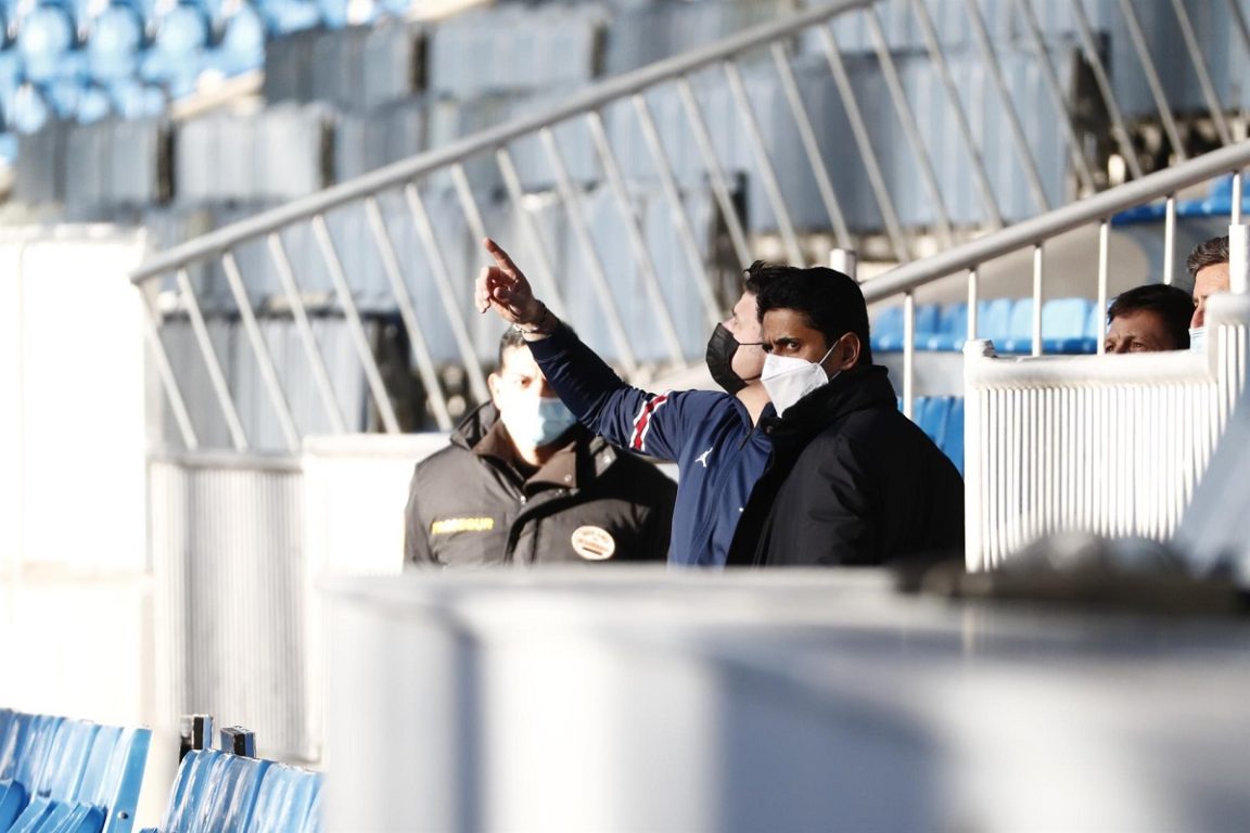Presidente del PSG intentó agredir árbitros tras despedirse de Champions League