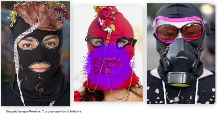 3 mujeres de muestra rebeldes