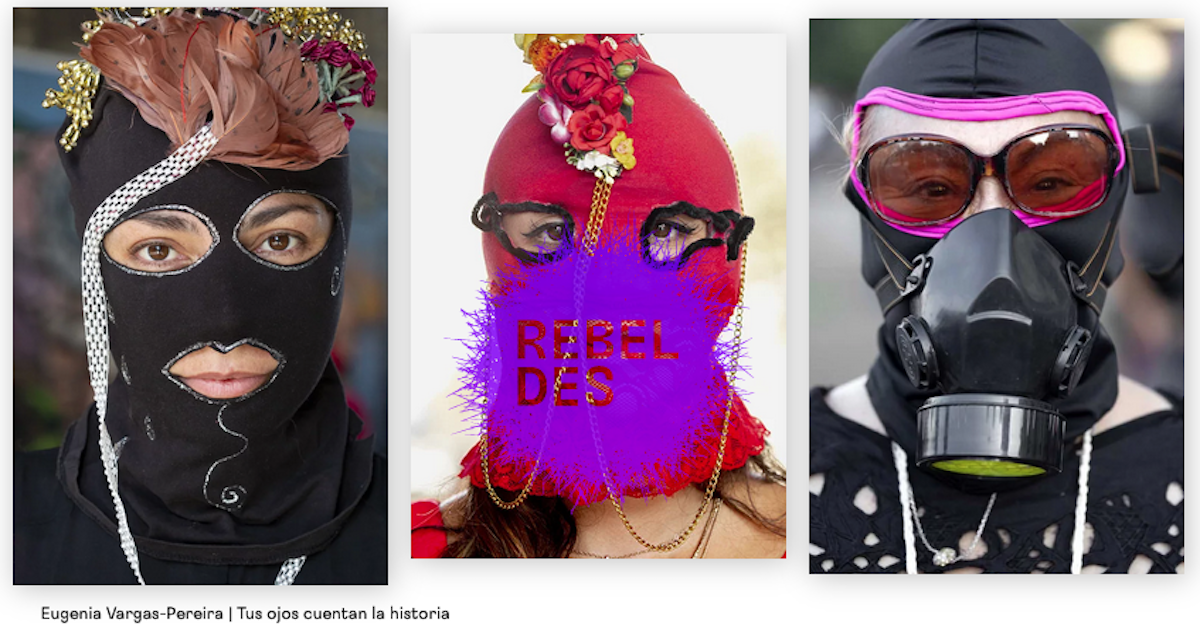 3 mujeres de muestra rebeldes