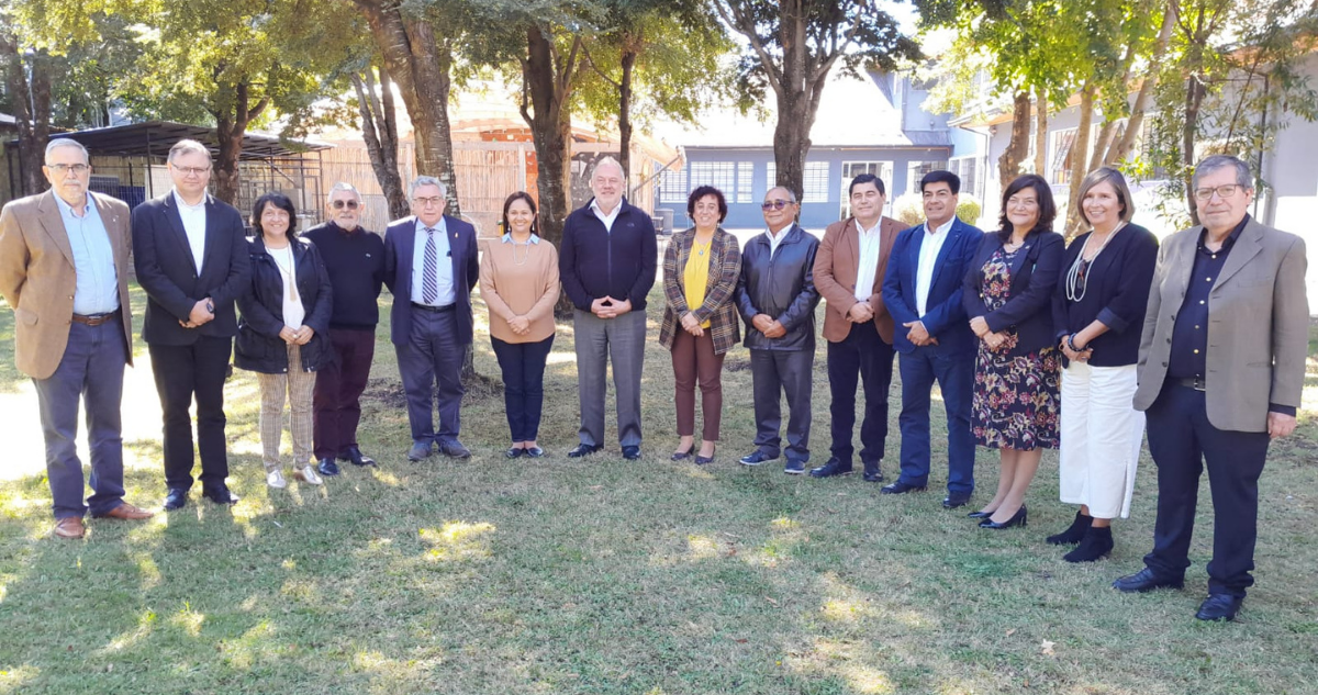 Subsecretaria de Educación Superior con rectores de ues estatales.