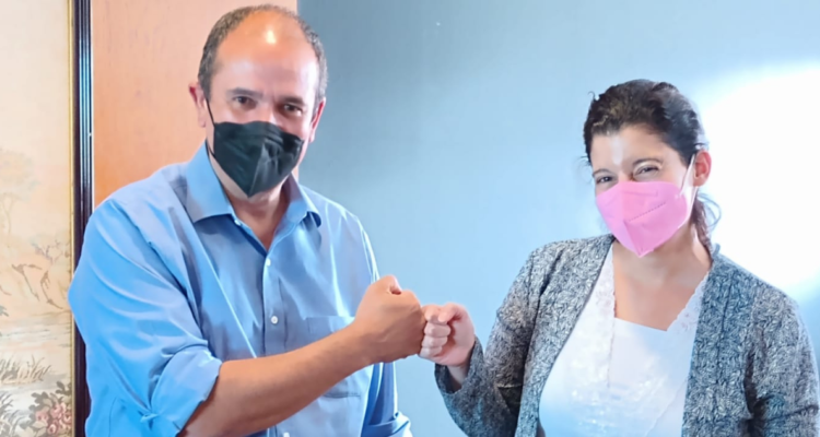 Reunión entre Daniela y gobernador Rodrigo Díaz