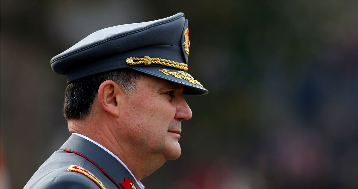 Excomandante en jefe del ejercito ricardo martinez
