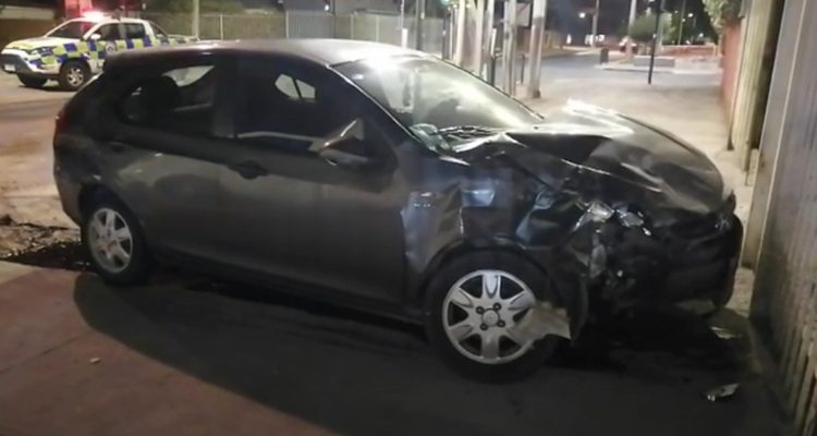 Conductor que huía con televisor robado provocó accidente en La Florida