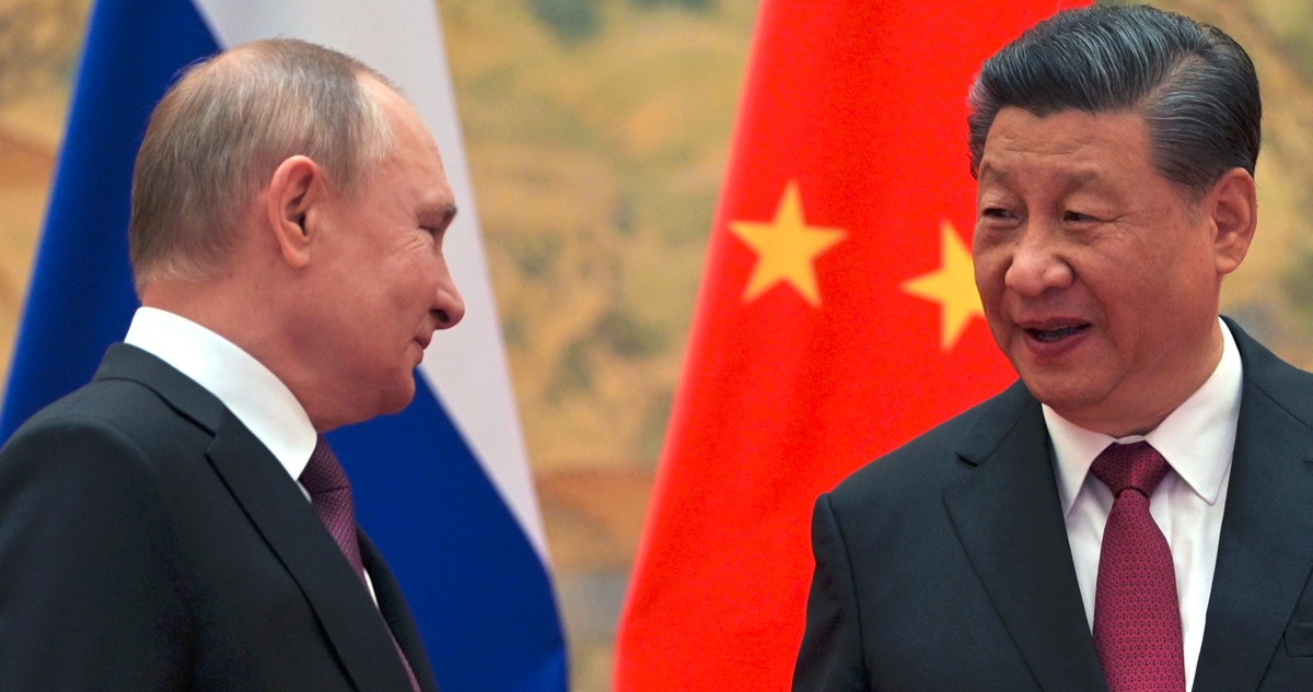Presidentes de Rusia y China