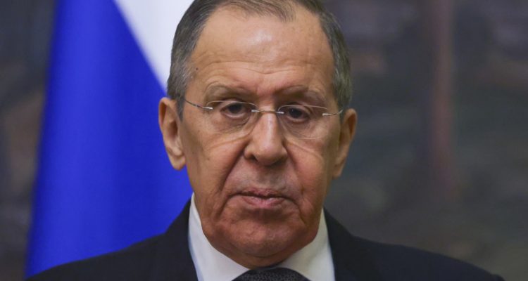 El ministro de Exteriores ruso Serguéi Lavrov.