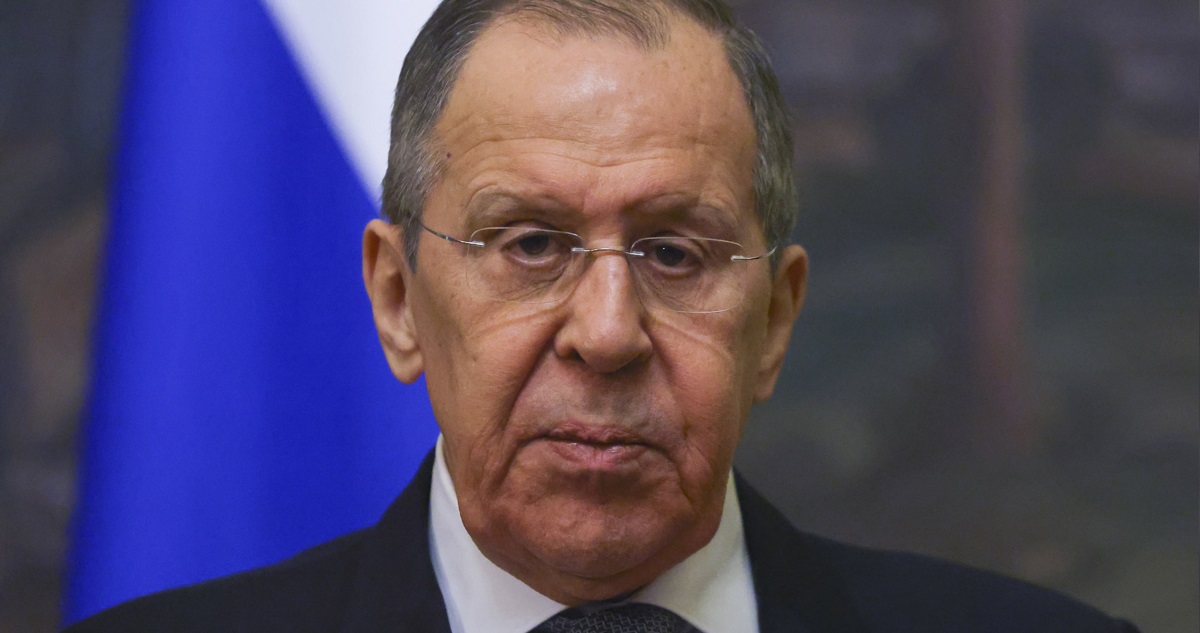 El ministro de Exteriores ruso Serguéi Lavrov.