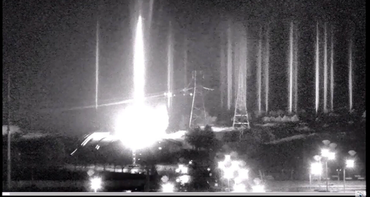 Imágenes del ataque a la central nuclear.