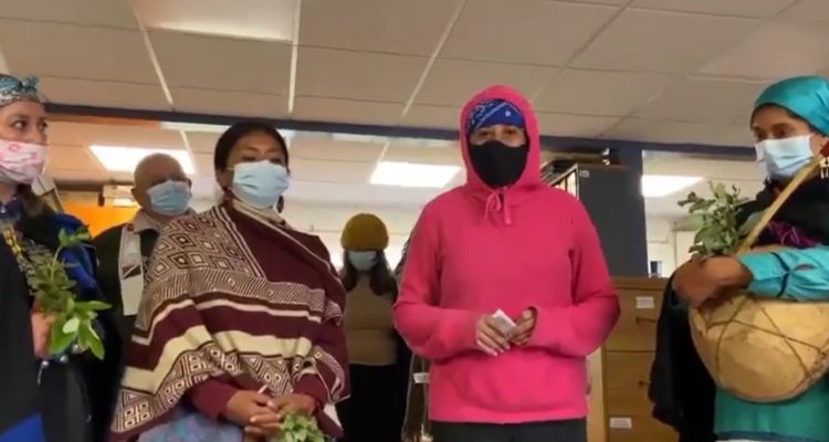 Toma oficina seremi de medio ambiente en Valparaíso.