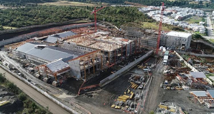 Obras complementarias al hospital de Quellón