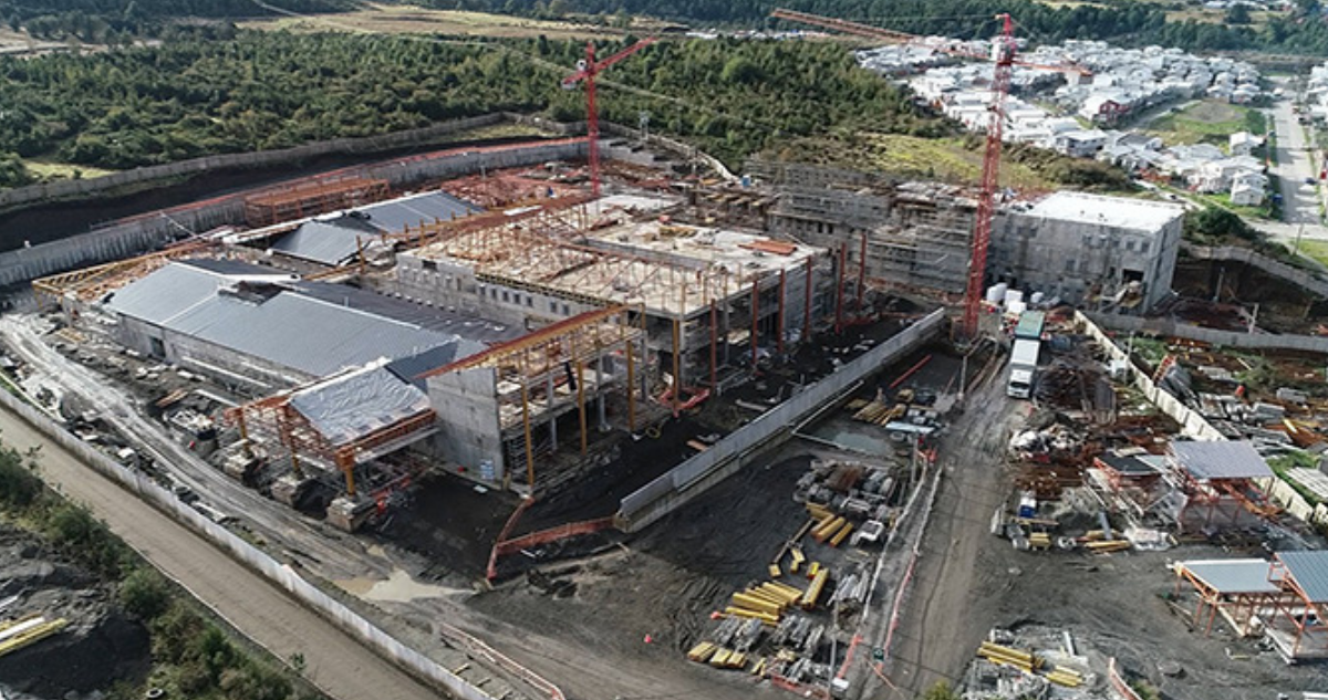 Obras complementarias al hospital de Quellón