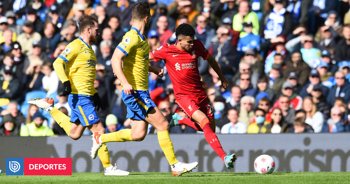 Liverpool vence a Brighton y queda a tres puntos del City en la Premier ...