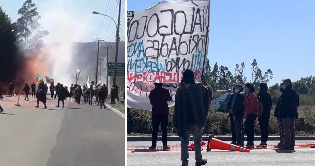 Suspenden actividades del subsecretario Monsalve en Cañete por incidentes al ingreso de la comuna