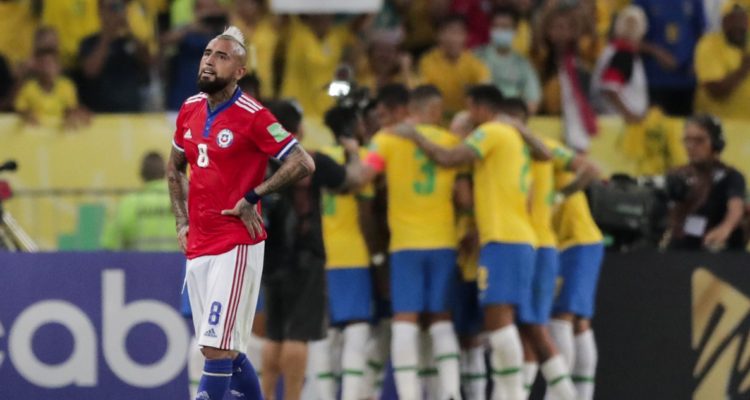 Tabla de clasificatorias tras caída de Chile ante Brasil
