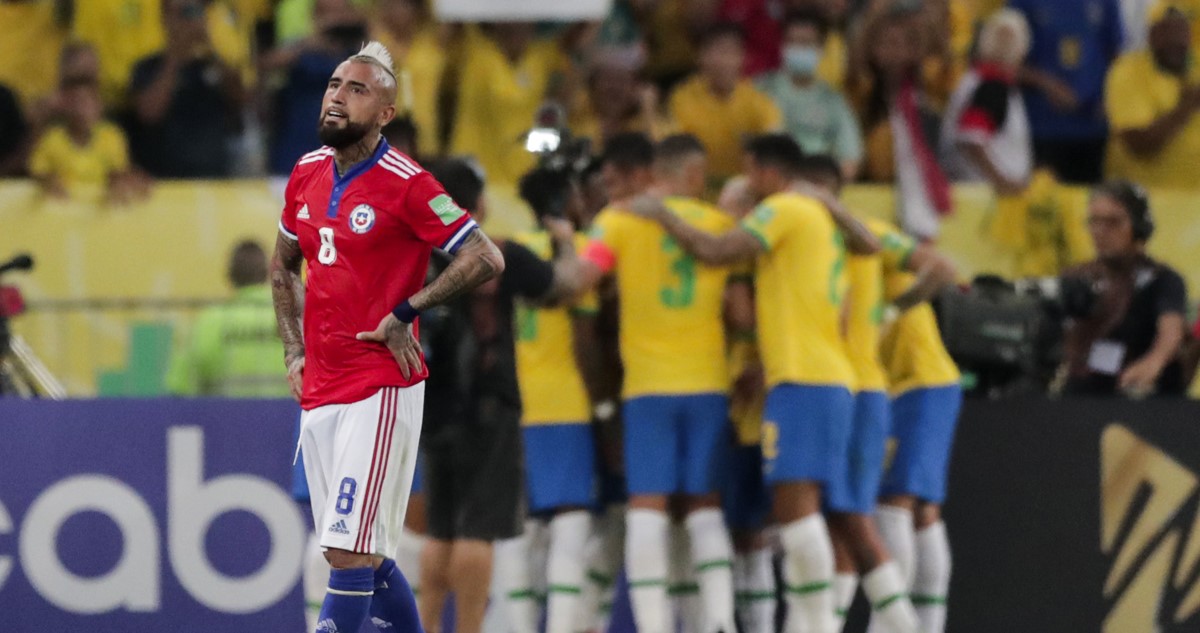 Tabla de clasificatorias tras caída de Chile ante Brasil