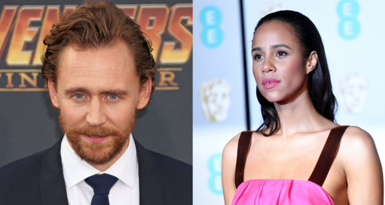 El actor Tom Hiddleston y Zawe Ashton.