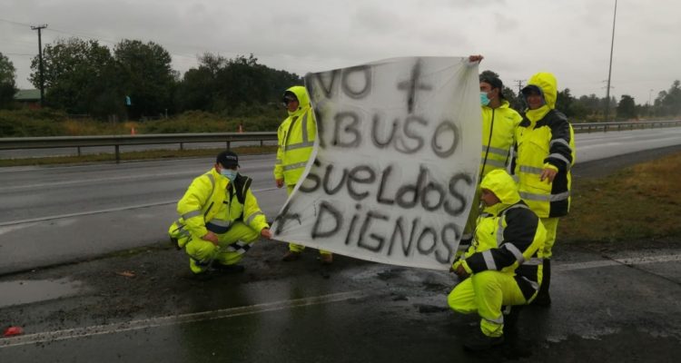 Trabajadores de Concesionaria Los Lagos inician paro