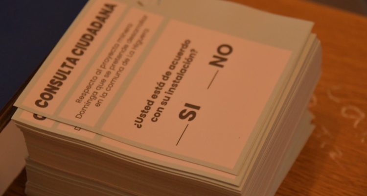 Papeleta consulta Dominga