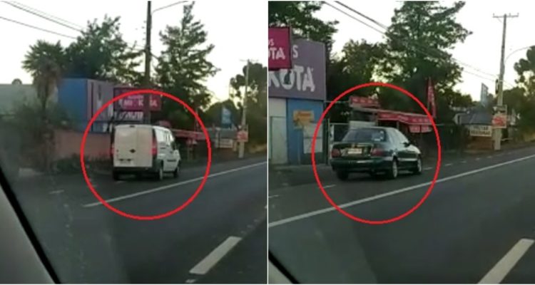 Vehículos pasan por ciclovías para saltarse tacos