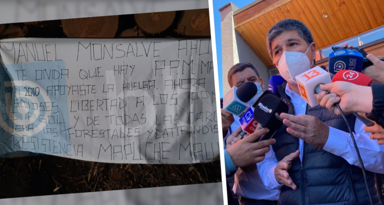 La democracia no necesita violencia”: Monsalve por lienzo que lo increpa tras ataque en Victoria