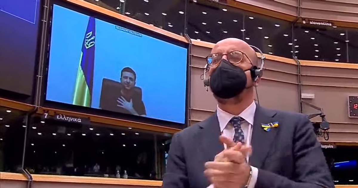 Zelensky ante parlamento europeo