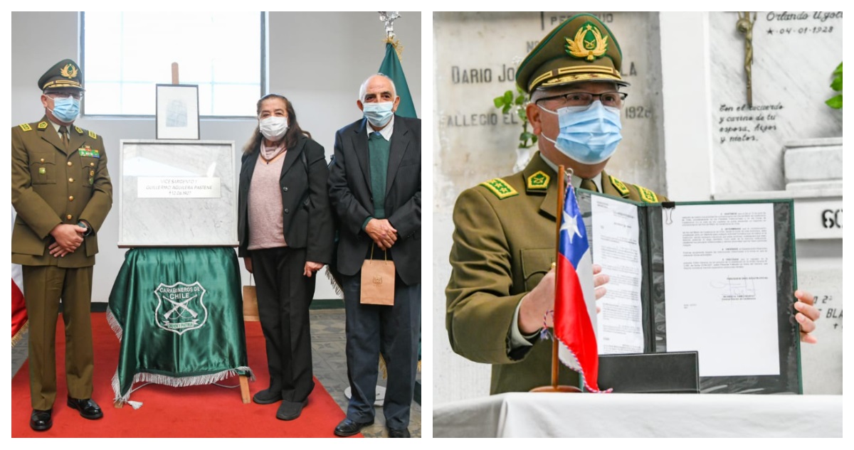 Ceremonia por Día del Mártir de Carabineros