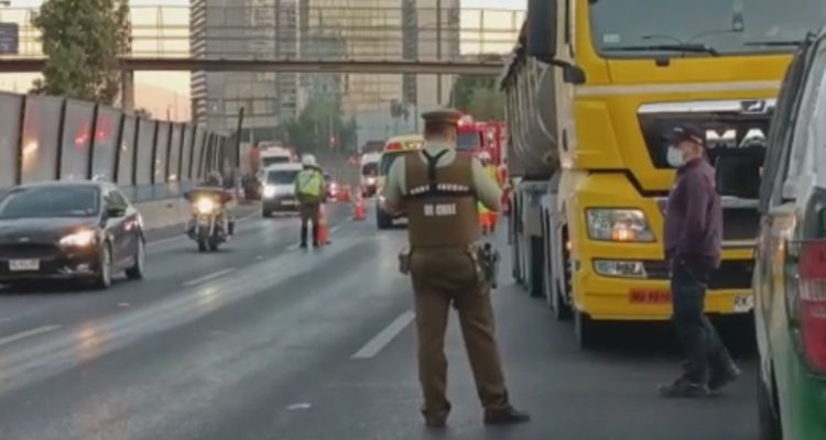 Accidente en Estación Central