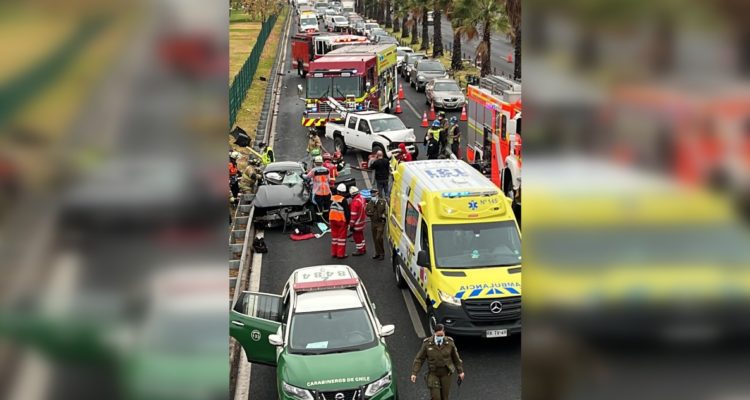 Accidente de tránsito en Avenida Kennedy