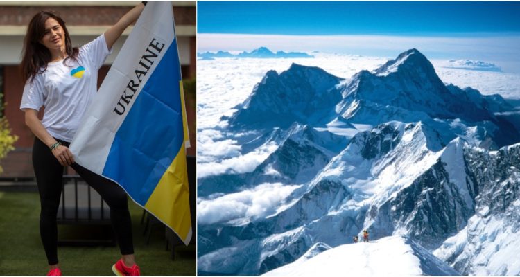 Antonina Samoilova y Monte Everest