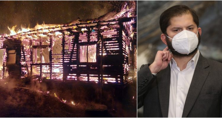 Ataque incendiario en Tirúa