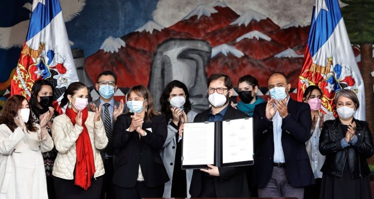 Boric compromiso por la niñez