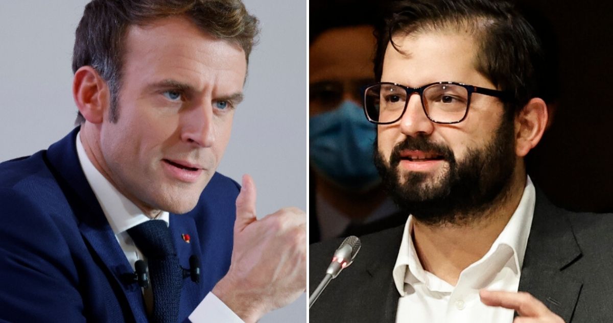 Boric felicita a Macron