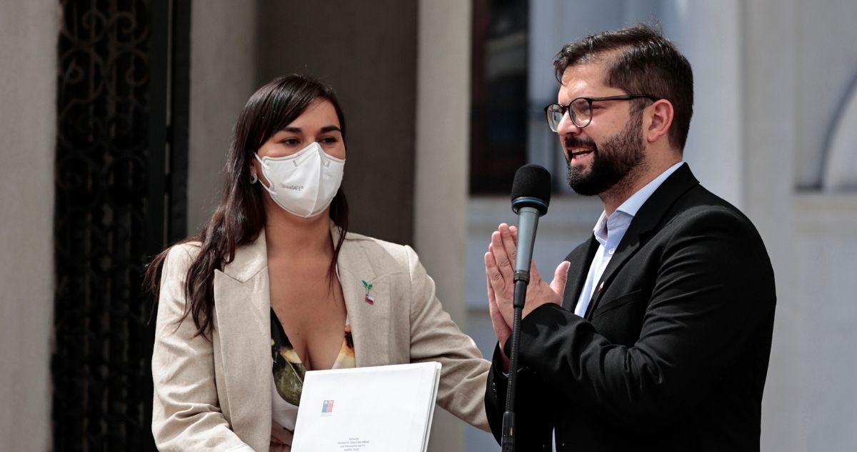 Boric reunión Siches