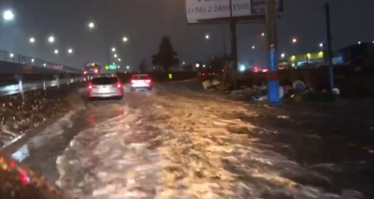 Precipitaciones en Santiago
