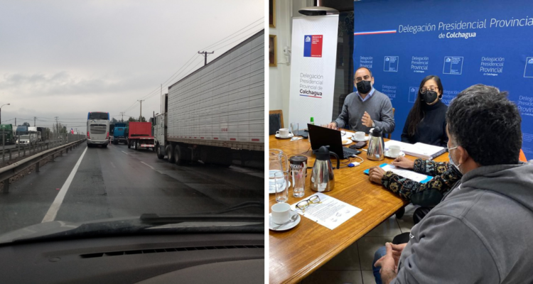 camioneros de san fernando deponen paro