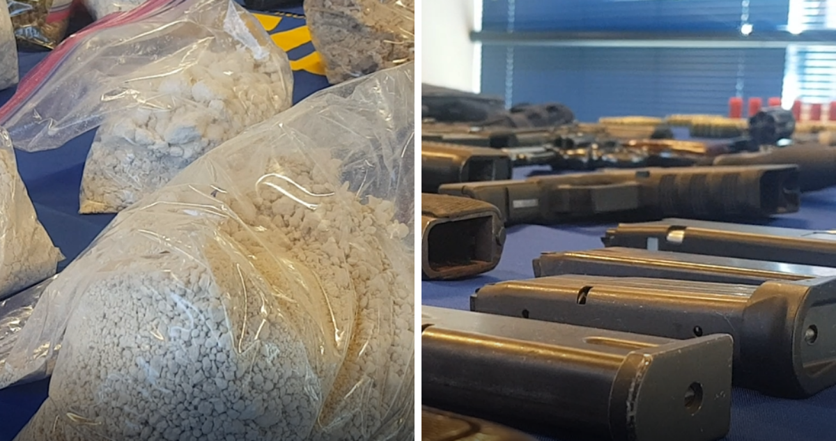 Detienen a cantante urbano y 4 personas por llevar droga al Bío Bío.