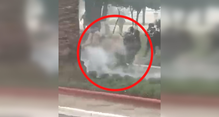 Carabinero brutalmente golpeado por comuneros en Lebu.