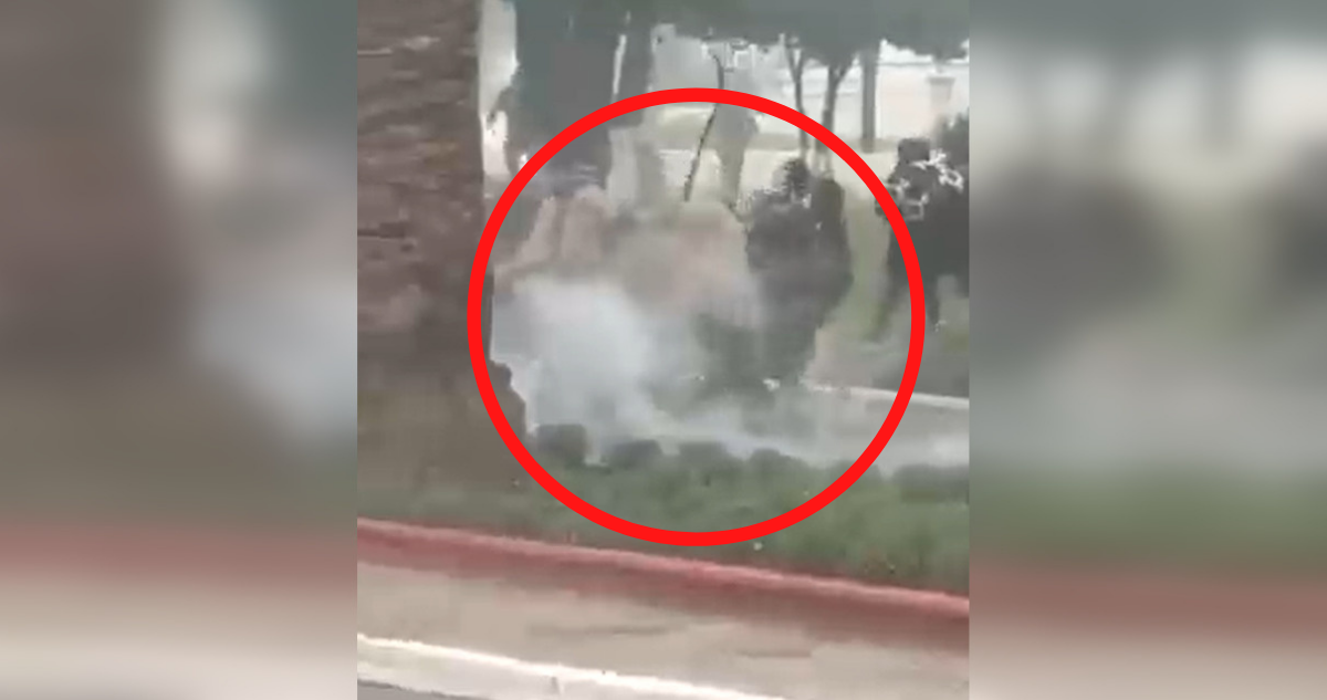 Carabinero brutalmente golpeado por comuneros en Lebu.