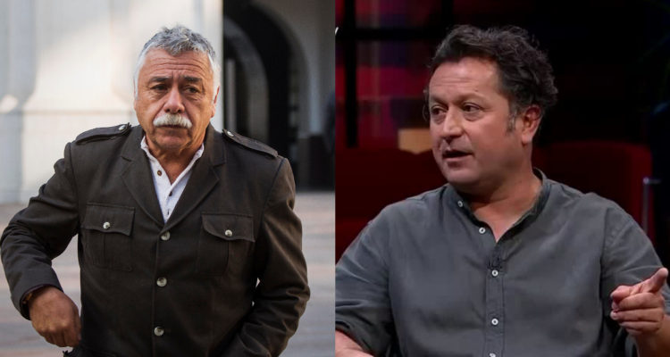 Carlos Caszely en 2014 y Daniel Alcaíno durante la entrevista en PCR.