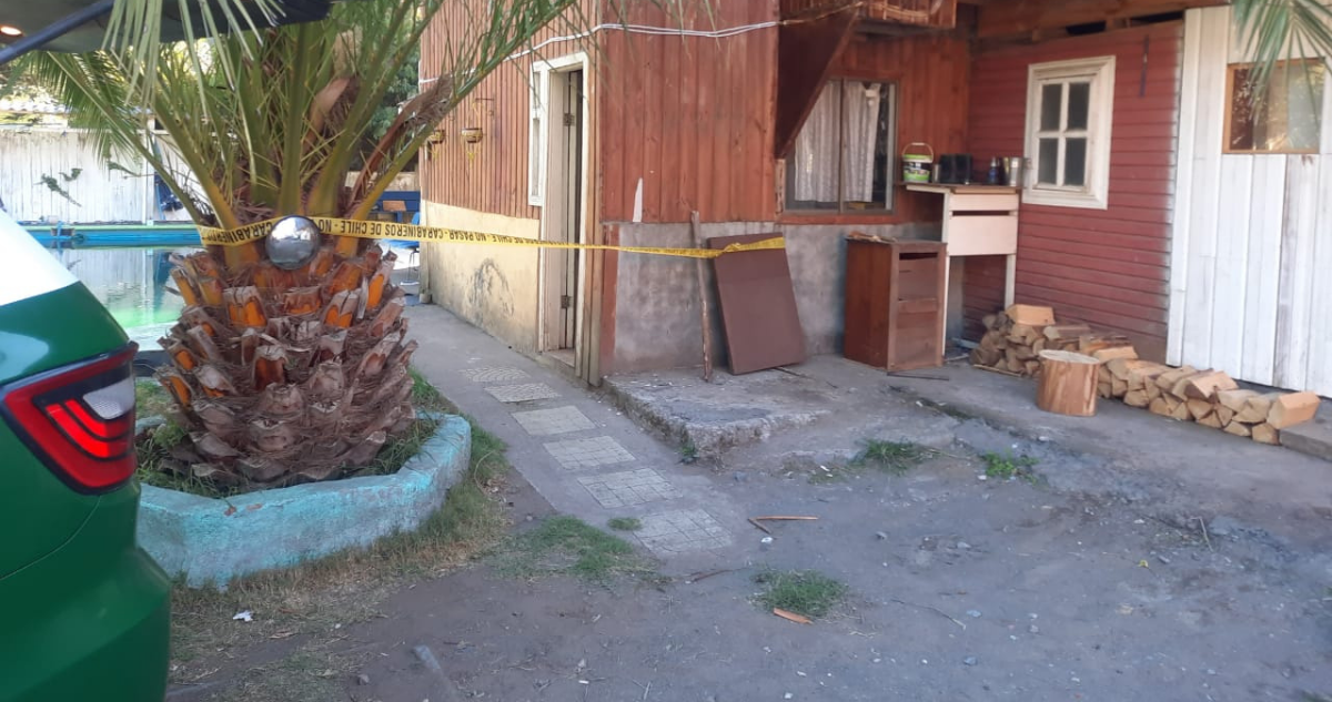 Imagen del sitio del suceso en Lota